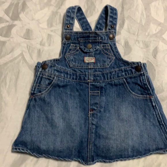 RL Baby overall skirt with ruffle bottom - Picture 4 of 5